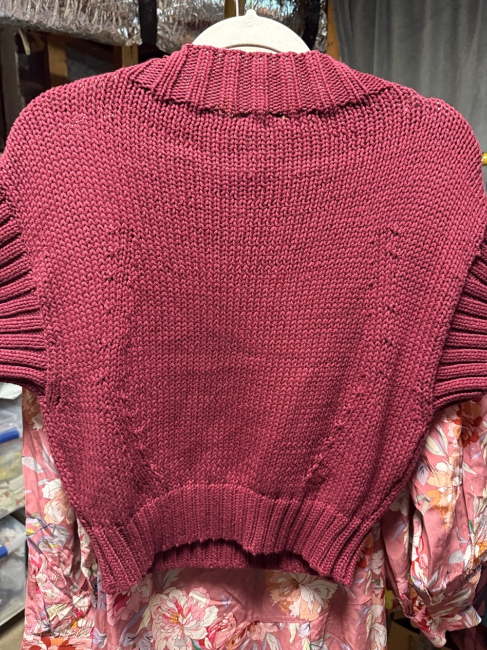 NWOT Maeve x Anthropologie Pippa Mock Neck Extended Shoulder Sweater - Picture 4 of 4